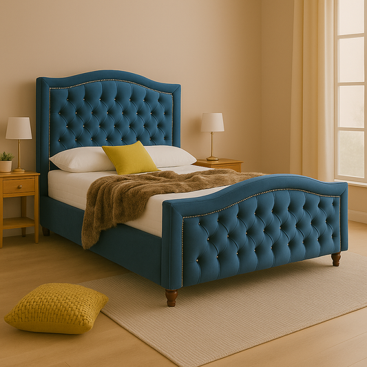 The Snoozy Sky Ottoman Storage Bed Frame