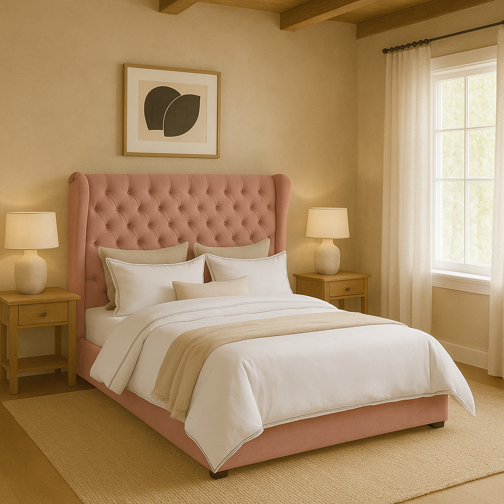 The Harlowe Ottoman Storage Bed Frame