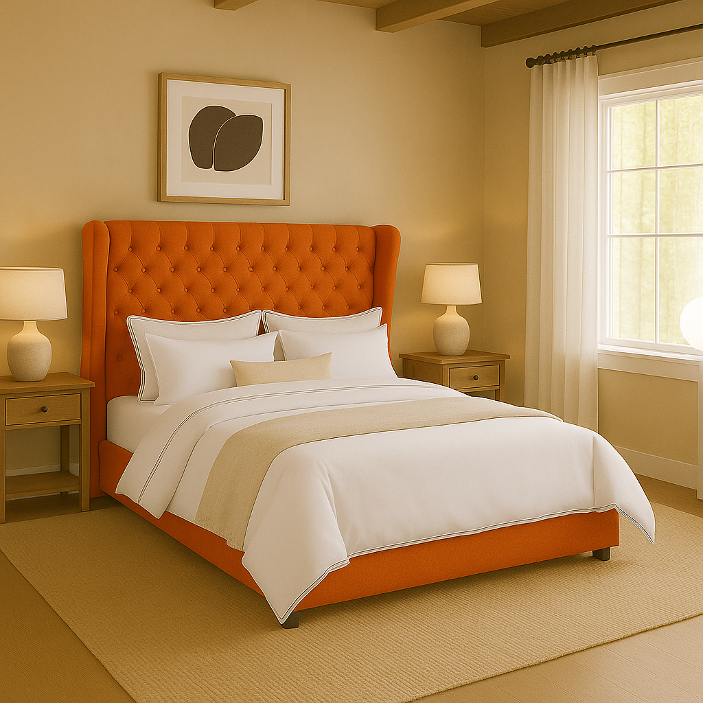 The Harlowe Ottoman Storage Bed Frame