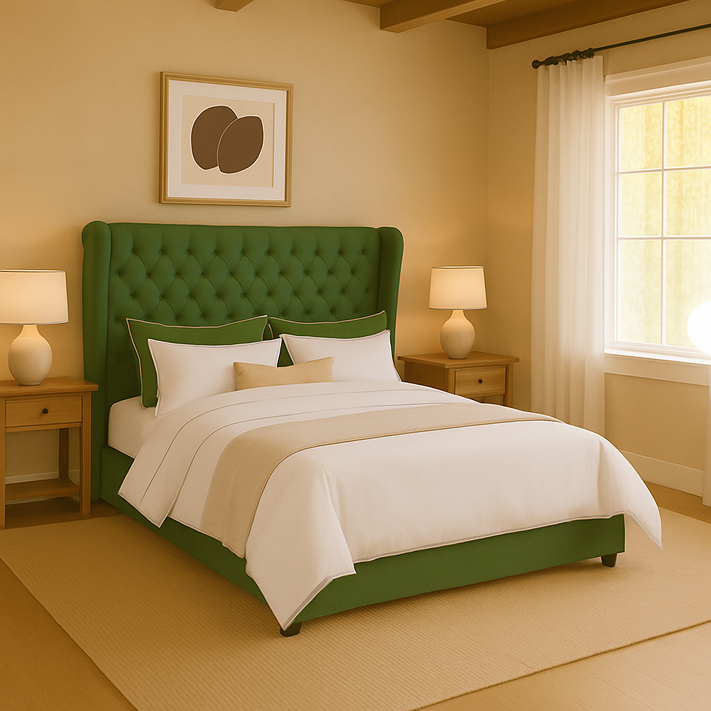The Harlowe Ottoman Storage Bed Frame