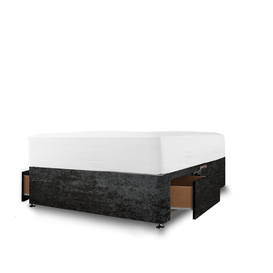 York Divan Bed, Available in Single, Double, King & Superking