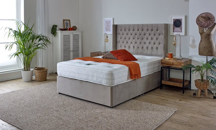 Abbeville Divan Bed, Available in Single, Double, King & Superking