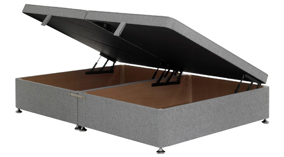 Stanley Ottoman Bed Base Frame In Grey