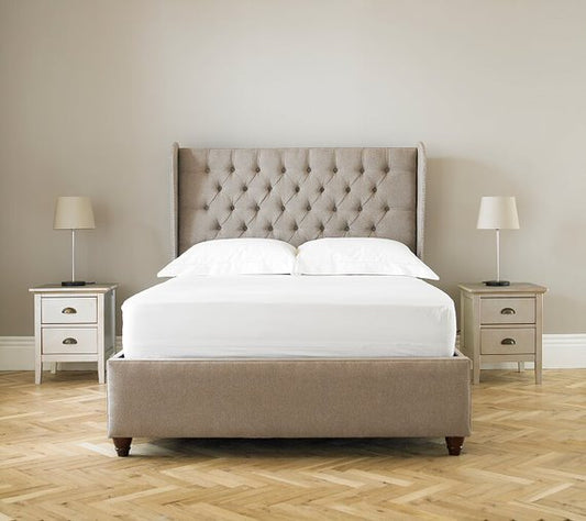 Port Louis Ottoman Bed Frame In Gray