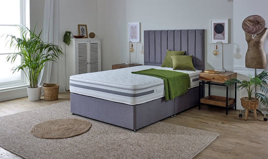 Athens Ottoman Bed Frame In Gray
